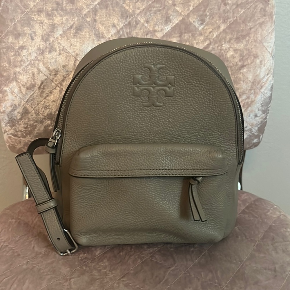 Tory Burch Leather Mini Backpack